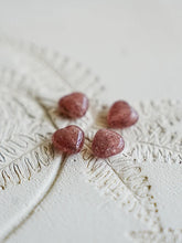 10mm natural stone heart